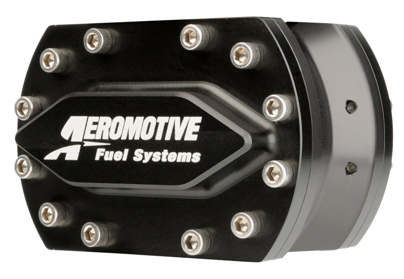 Aeromotive Spur Gear Fuel Pump - 3/8in Hex - .900 Gear - Steel Body - 19.5gpm 11160