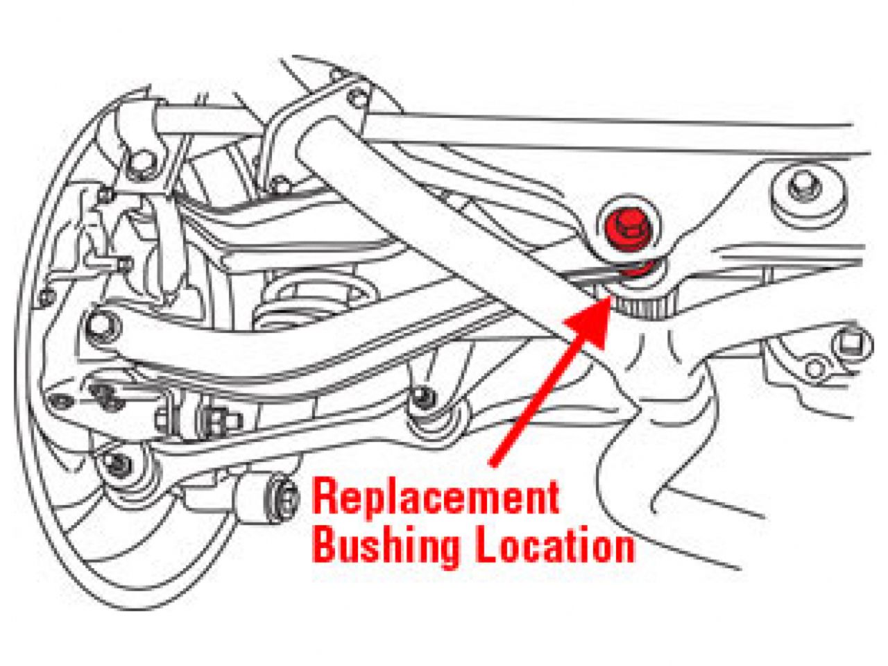 SPC Performance Subaru Rear Toe Cam & Bushing