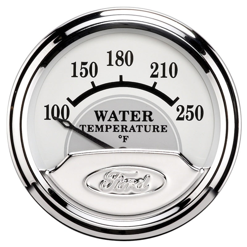 Autometer Ford Masterpiece 2 1/16in Electronic 100-250F Water Temp Gauge 880353