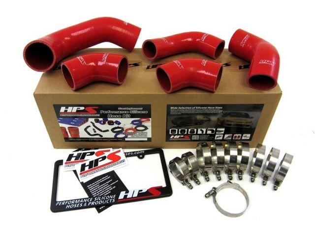 HPS Silicone Intercooler Hoses 57-1227-RED Item Image