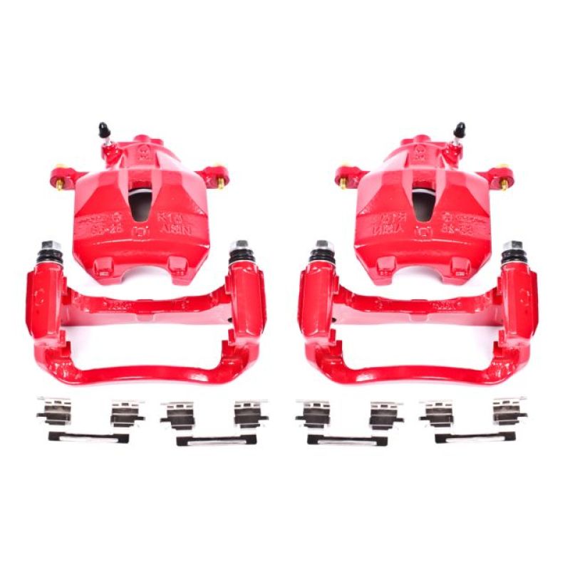 PowerStop PSB Red Calipers Brakes, Rotors & Pads Brake Calipers - Perf main image