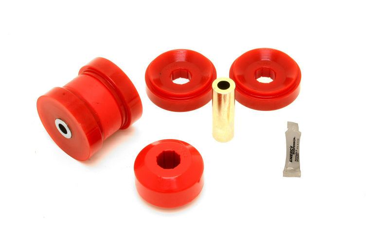 BMR 10-15 5th Gen Camaro Front Radius Rod Bushing Kit - Red BK019