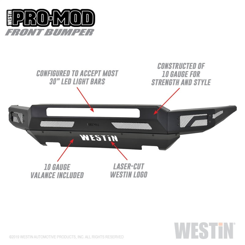 Westin WES Pro-Mod Bumpers Bumpers Bumpers - Steel main image