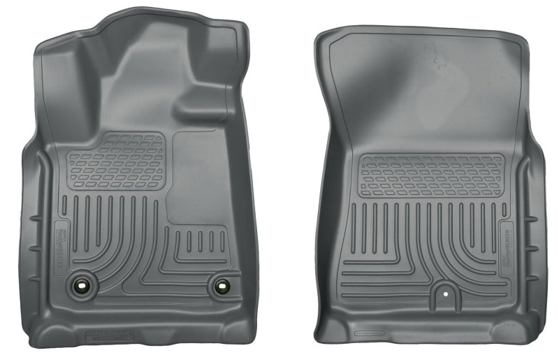 Husky Liners HL WB - Front - Gray Floor Mats Floor Mats - Rubber main image