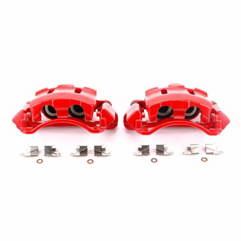 PowerStop PSB Red Calipers Brakes, Rotors & Pads Brake Calipers - Perf main image