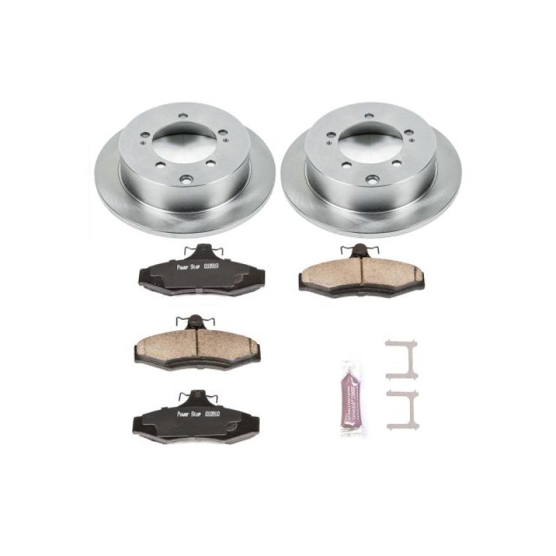 PowerStop PSB Autospecialty Kit Brakes, Rotors & Pads Brake Kits - OE main image