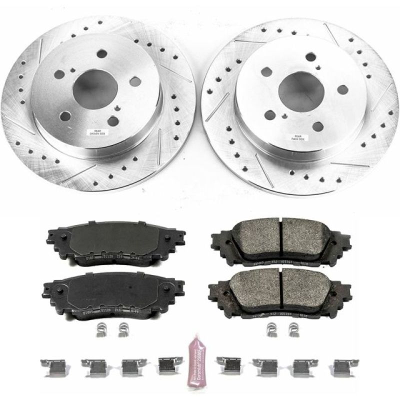 PowerStop PSB Z23 Evolution Kit Brakes, Rotors & Pads Brake Kits - Performance D&S main image