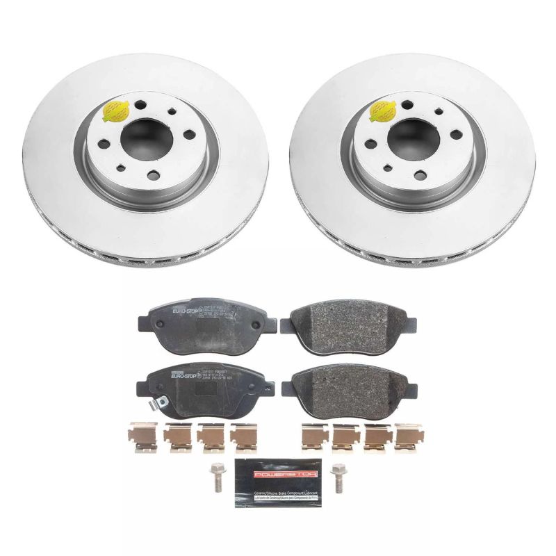 PowerStop PSB Euro-Stop Kit Brakes, Rotors & Pads Brake Kits - OE main image