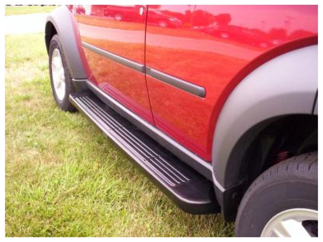 Owens Running Boards Factory Molded TPO/Full Legth/07-11 Dodge Nitro/Black