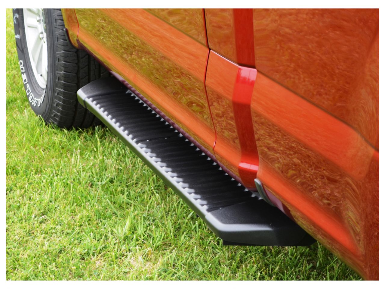 Owens Running Boards Factory Molded TPO Super Cab 15-19 Ford F-150 Black