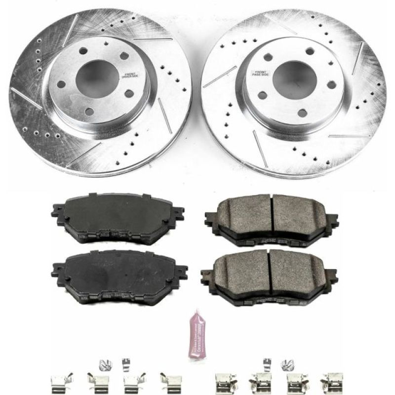 PowerStop PSB Z23 Evolution Kit Brakes, Rotors & Pads Brake Kits - Performance D&S main image