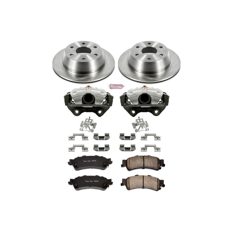 PowerStop PSB Autospecialty Kit w/Cals Brakes, Rotors & Pads Brake Kits - OE main image