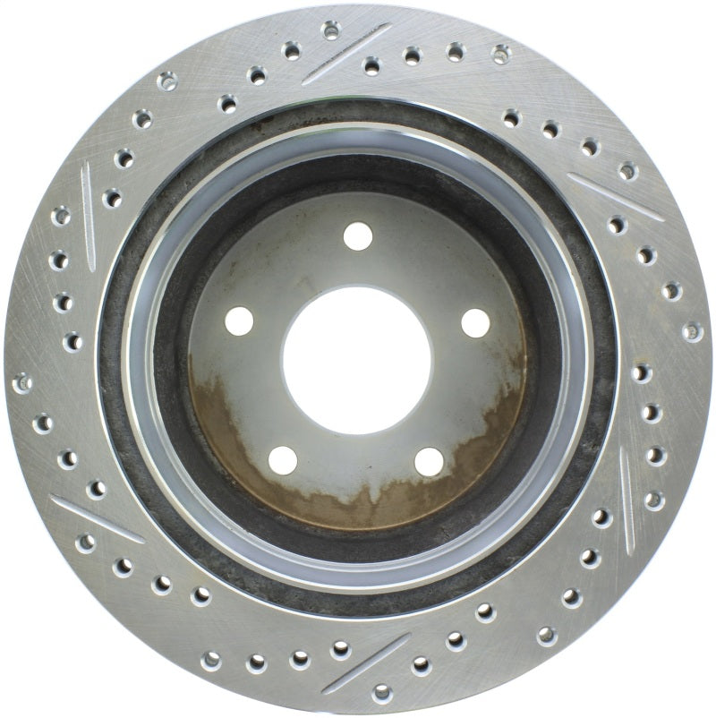 StopTech Select Sport Drilled & Slotted Rotor - Front Right 227.66036L