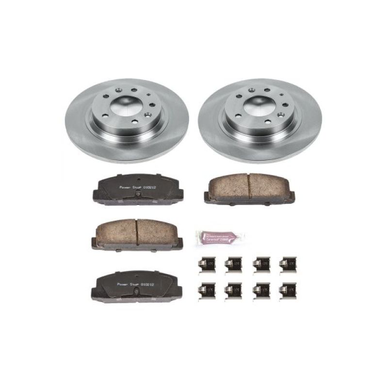 PowerStop PSB Autospecialty Kit Brakes, Rotors & Pads Brake Kits - OE main image