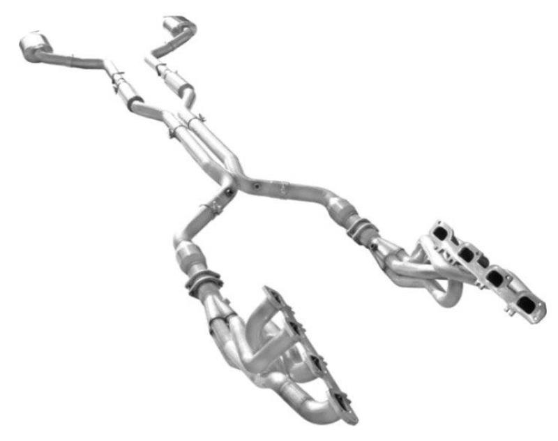 ARH 2009-2015 Dodge Challenger 6.1L/6.4L 1-3/4in x 3in Full System w/ Cats CHL64-09134300FSWC