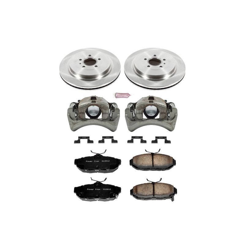 PowerStop PSB Autospecialty Kit w/Cals Brakes, Rotors & Pads Brake Kits - OE main image