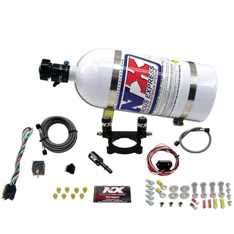 Nitrous Express 13-16 Dodge Dart 2.0L Nitrous Plate Kit (35-100HP) w/10lb Bottle 20942-10 Main Image