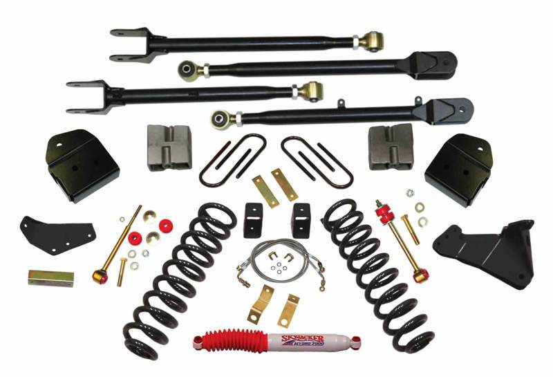 Skyjacker 4"KIT,05-07F250,GAS,4LK,HYD F54024K-H Main Image