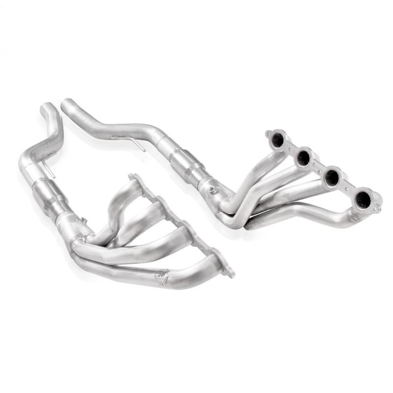 Stainless Works 2014-16 Chevy SS 6.2L Headers 1-7/8in Primaries 3in X-Pipe High-Flow Cats SS14HCATSW Main Image