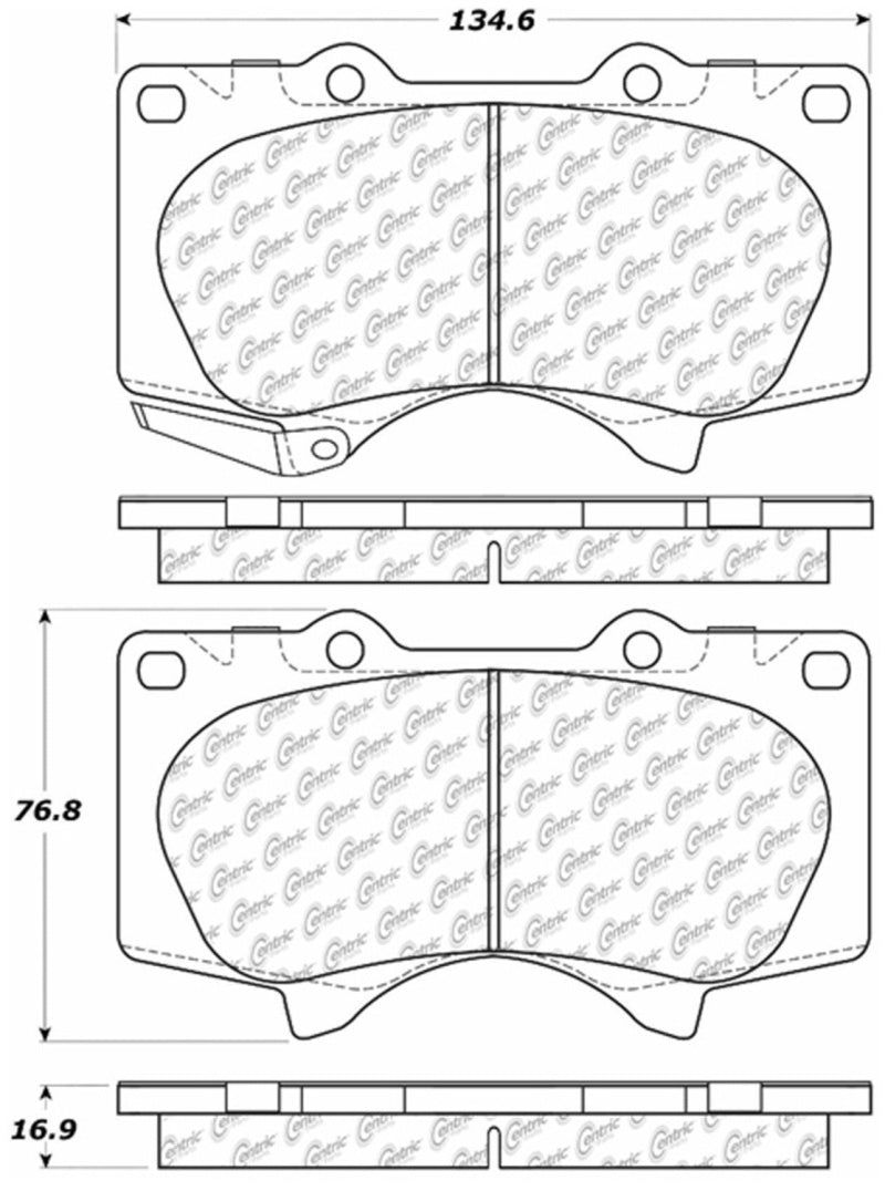 Stoptech ST Premium Brake Pads Brakes, Rotors & Pads Brake Pads - OE main image