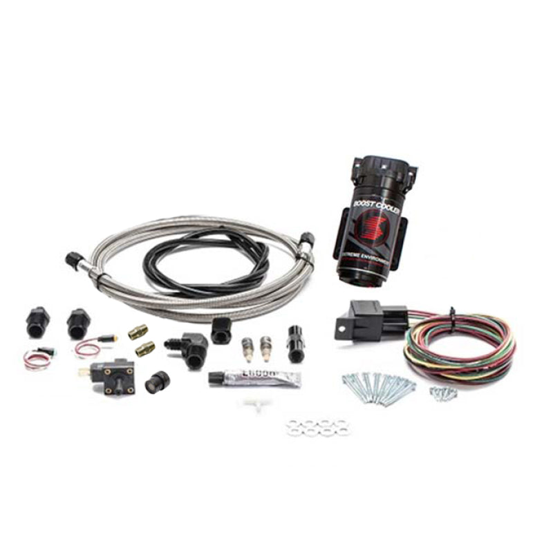 Snow Performance Stg 1 Boost Cooler Water Injection Kit TD (w/SS Braided Line/4AN Fittings) w/o Tank SNO-301-BRD-T