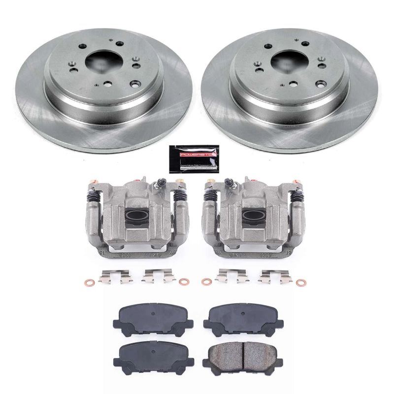 PowerStop PSB Autospecialty Kit w/Cals Brakes, Rotors & Pads Brake Kits - OE main image