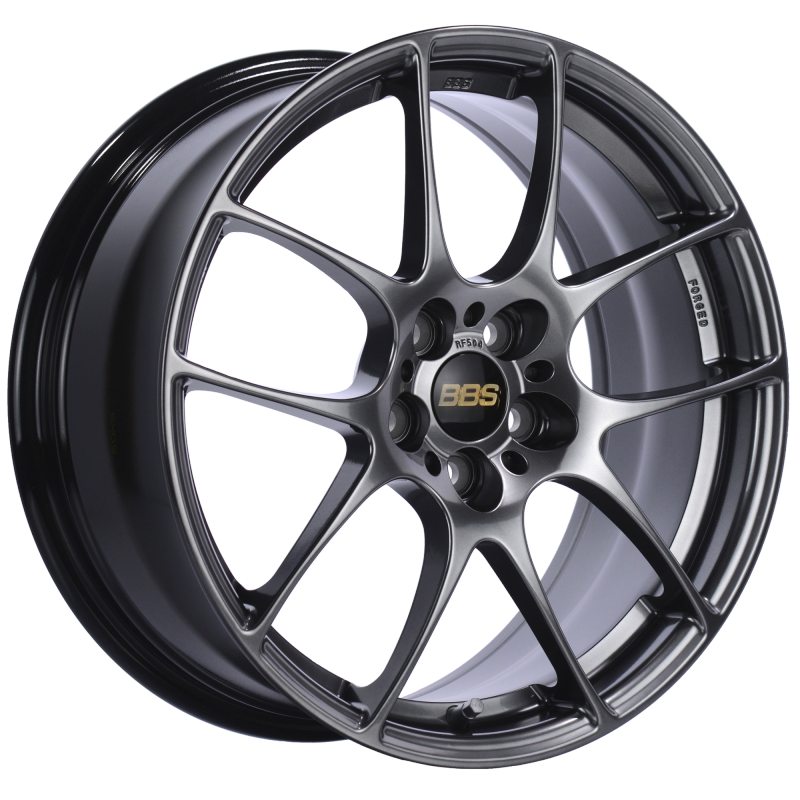 BBS RF 17x7.5 5x100 ET48 Diamond Black Wheel -70mm PFS/Clip Required RF504DBK Main Image