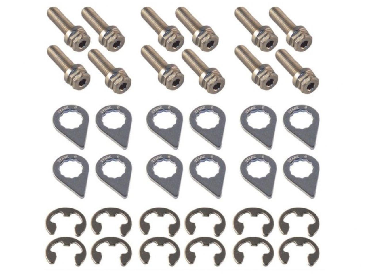 STAGE 8 6 CYL 10MM-1.5 Header Bolt Kit