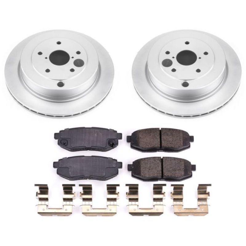 PowerStop PSB Z17 Evolution Coated Kit Brakes, Rotors & Pads Brake Kits - Performance Blank main image