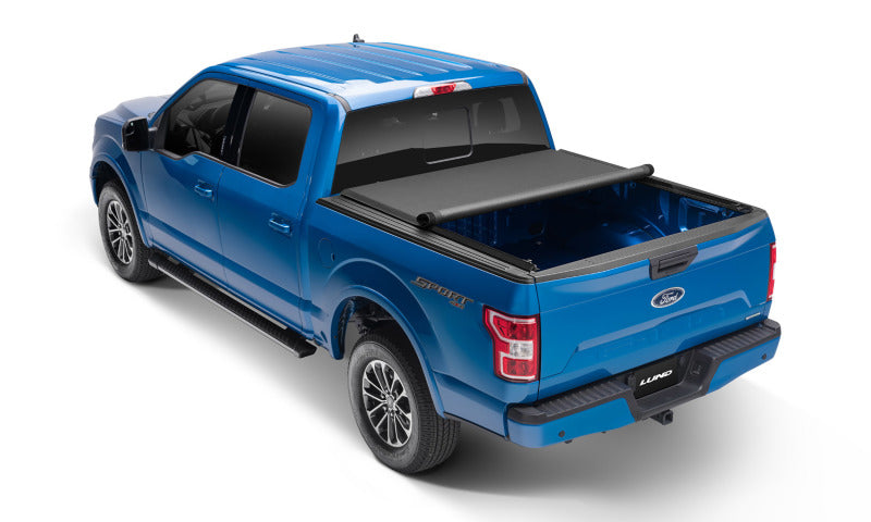 Lund 82-11 Ford Ranger (7ft. Bed) Genesis Elite Roll Up Tonneau Cover - Black 96813