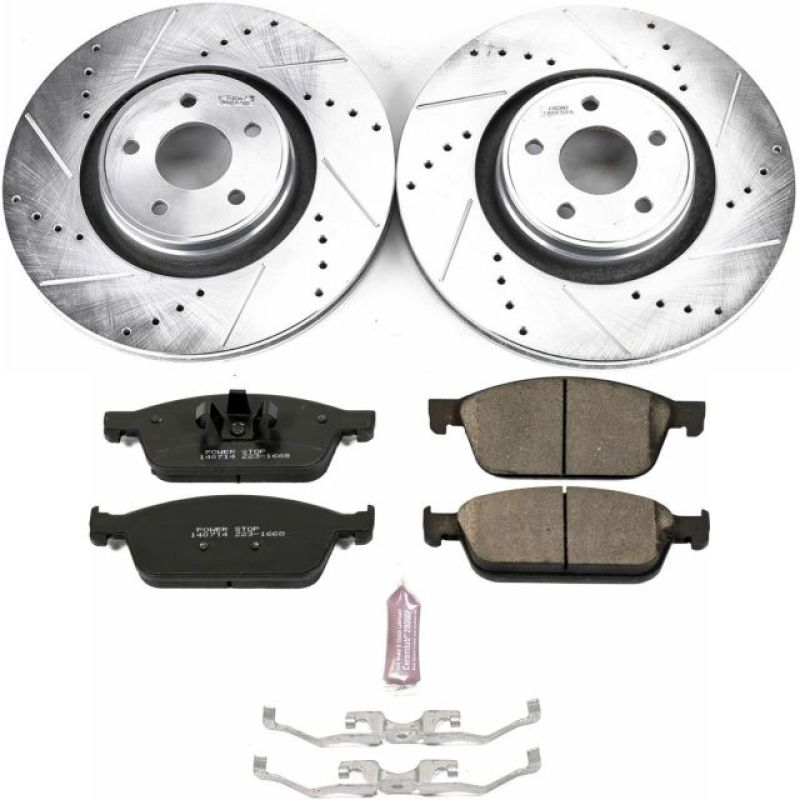 PowerStop PSB Z23 Evolution Kit Brakes, Rotors & Pads Brake Kits - Performance D&S main image