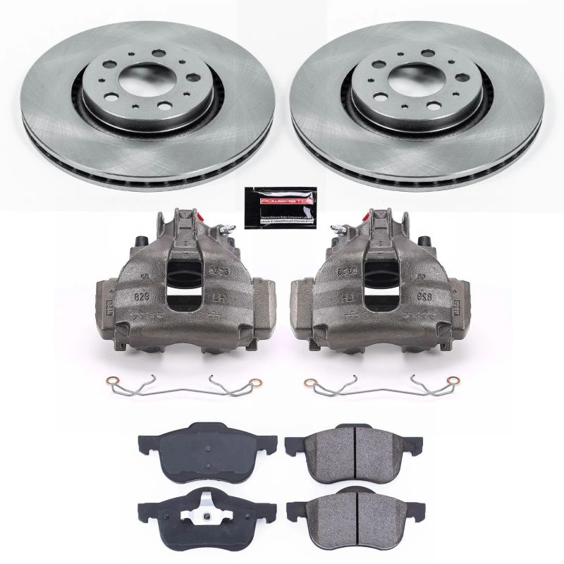 PowerStop PSB Autospecialty Kit w/Cals Brakes, Rotors & Pads Brake Kits - OE main image