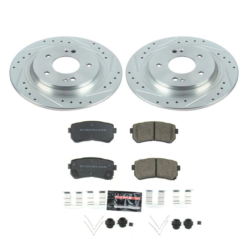 PowerStop PSB Z23 Evolution Kit Brakes, Rotors & Pads Brake Kits - Performance D&S main image