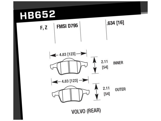 Hawk Disc Brake Pad