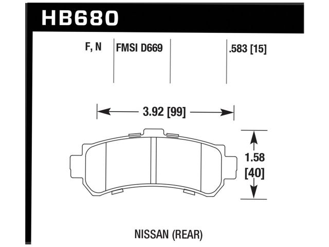Hawk Disc Brake Pad
