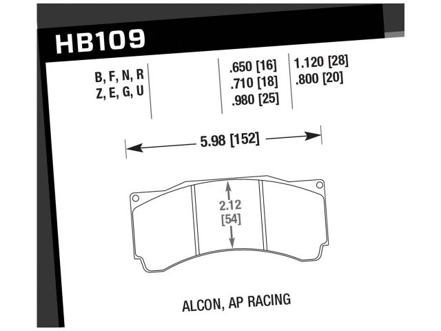 Hawk Disc Brake Pad