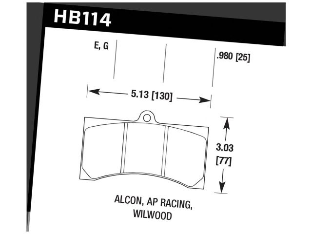 Hawk Disc Brake Pad