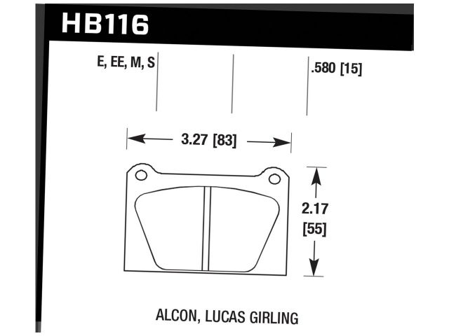 Hawk Disc Brake Pad