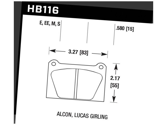 Hawk Disc Brake Pad