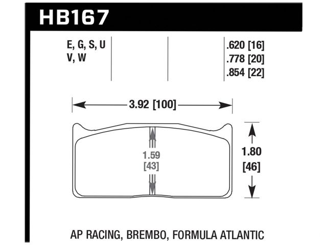 Hawk Disc Brake Pad