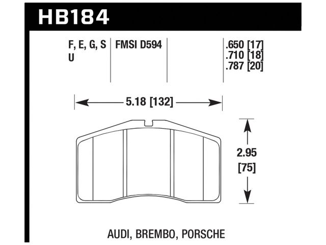 Hawk Disc Brake Pad