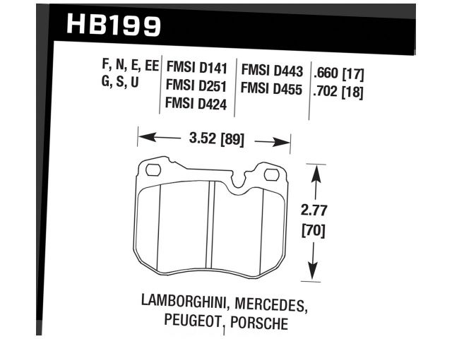 Hawk Disc Brake Pad