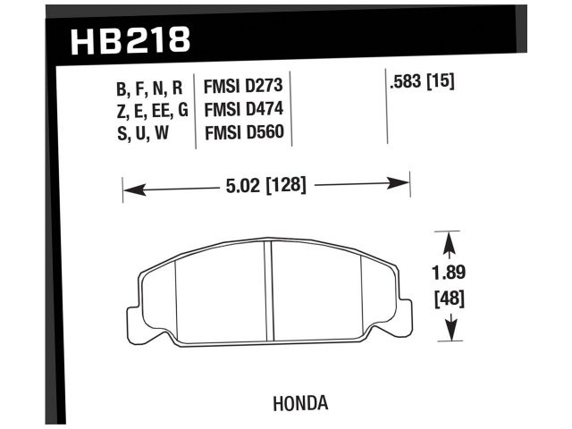 Hawk Disc Brake Pad