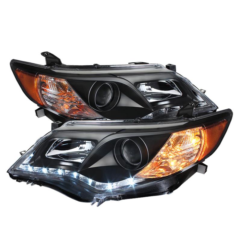 Spyder Toyota Camry 12-14 Projector Headlights DRL Blk High 9005 (Not Included PRO-YD-TCAM12-DRL-BK 5072658 Main Image