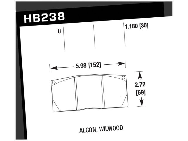 Hawk Disc Brake Pad
