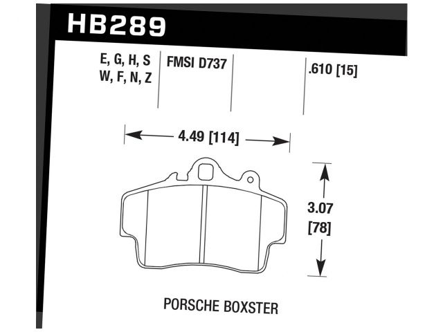 Hawk Disc Brake Pad