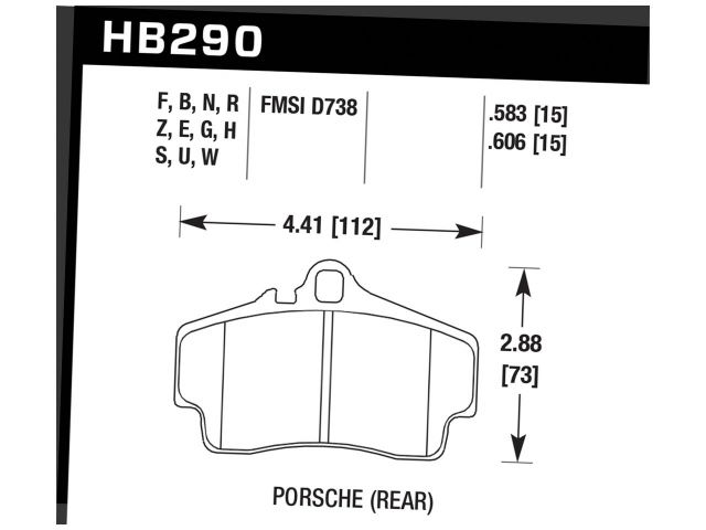 Hawk Disc Brake Pad