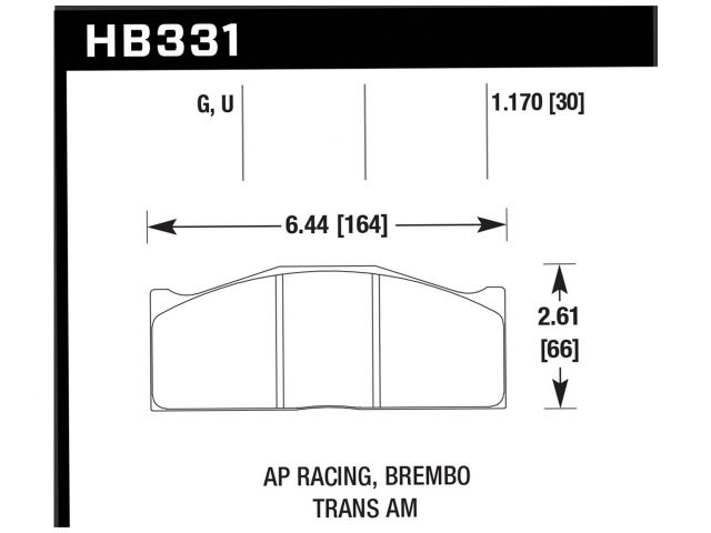 Hawk Disc Brake Pad