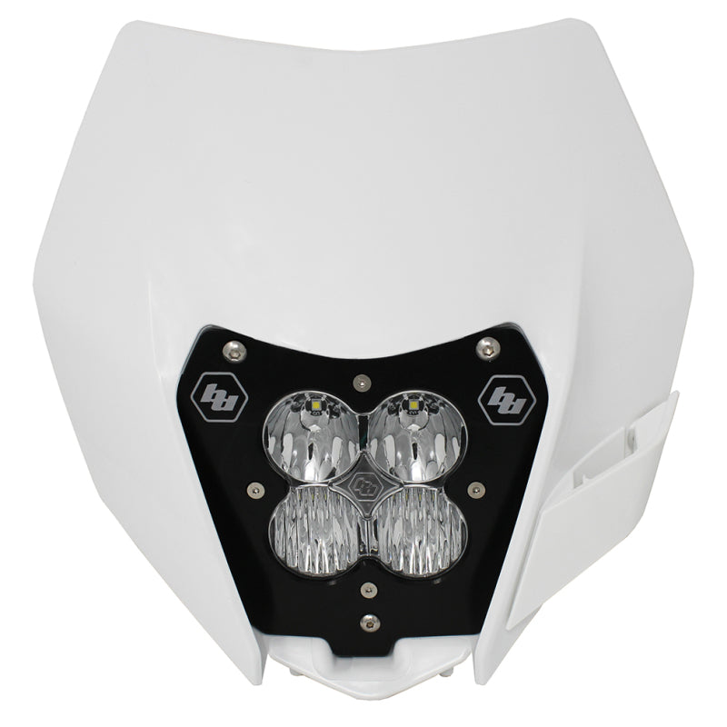 Baja Designs KTM Headlight Kit DC 14-On w/Headlight Shell White XL Pro Series 507091