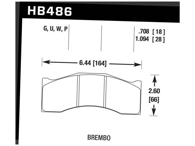 Hawk Disc Brake Pad